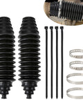Universal Steering Rack Boot Kit DIY Friendly Pro Grade Inner Tie Rod Boots For Rack And Pinion, Dustproof Silicone Boots