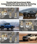 20-2 Throttle Ball Assortment For Carburetor Linkage Kit With Cadmium Plated Steel Construction Ideal For Connecting Rods To Throttle Bodies In Automotive Projects.