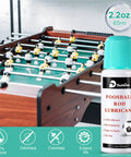 Rod Lubricant For Foosball Tables With 100 Percent Silicone No Spill Applicator Helps Reduce Friction Between Rods And Bearings