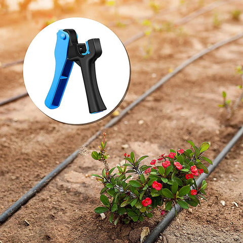 Irrigation Tubing Hole Punch Tool For One Quarter Inch Fittings And Emitter Insertion Handy Durable Tool Kit in garden setup
