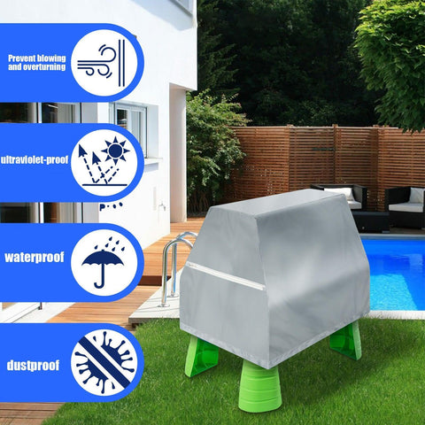 Water Table Cover Waterproof Outdoor Shield For Backyard Play Tables, Dustproof Storage Protector, Weatherproof PU Nylon