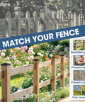 4x4 Fence Post Caps Black Aluminum Cover Kit For 3.5x3.5 Posts, installed on wooden fence in garden scenery