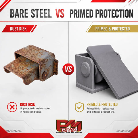 Heavy Duty 2 Piece Greasable Weld On Solid Steel Dump Trailer Hinges For Dump Trucks And Trailers Built Tough For Heavy Loads Easy Lubrication And Maintenance With Grease Fittings Long Lasting Performance, primed steel hinge comparison