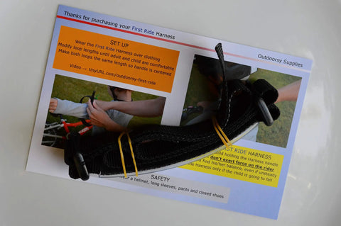 First Ride Harness For Kids Pedal And Balance Bike Trainer With High Handlebar Support No Training Wheels Easy Guided Riding For Toddlers And Kids Safer Start For Confident Learning