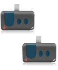 Two Pack Sears Craftsman Garage Door Opener Remote Replacement For 139.53681 And 139.53680 Compatible With Red Or Orange Learn Button