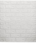 20 Pack 115 Sq Ft 3D Faux Brick Panels Peel And Stick White Wall Decor For DIY Friendly Renovation Waterproof And Mess Free Foam