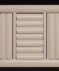 Heavy-Duty Aluminum 14x14 4-Way Adjustable Curved Blade HVAC Diffuser Vent Cover For Vertical And Horizontal Airflow Duct Grille