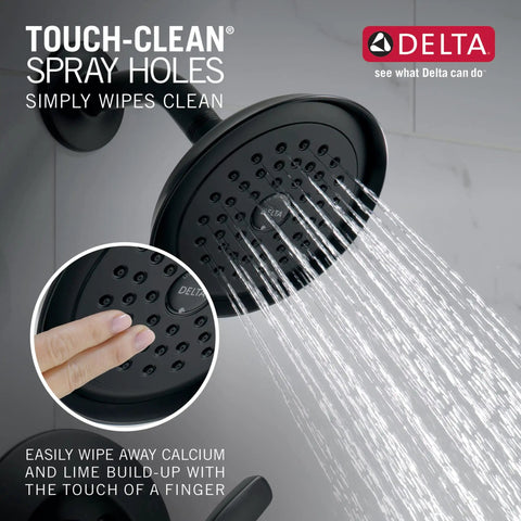 Woodhurst 14 Series Matte Black Shower Faucet Trim Kit With Rock Solid Full Body Spray And Crisp Finish Handle Set For A Next Level Bathroom Refresh And Daily Comfort Upgrades Valves Sold Separately
