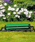 2-In-1 Garden Kneeler Seat With Tool Bags, Portable Stool And Kneeling Bench Flip Over Design For Weeding And Pruning, green in garden