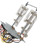Heavy Duty HVAC Air Handler Electric Heater Kit 10KW 240V Single Phase Non Fused OEM Replacement with heating coils and wiring.