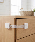 Adhesive Kid Proof Child Safe Cabinet Locks With Key For Cabinets Drawers And Doors Multi Purpose Latches For Kitchen Ovens Toilets And More