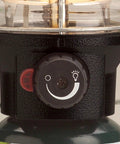 Northstar 1500 Lumen Gas Lantern With Matchless Lighting folding propane lantern control knob close-up
