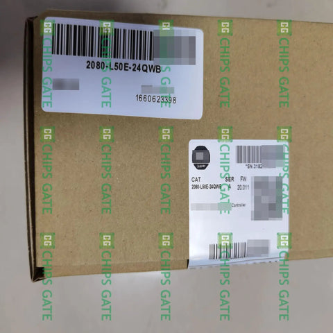 Industrial Automation 2080 L50E 24QWB PLC Module 1 Piece Ready To Ship Pro Grade Control Card, boxed with labels