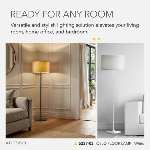 Scratch Proof Matte White Floor Lamp With Corrosion Resistant Body For Cozy Bedroom And Living Room Corner Decor