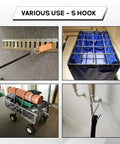 Various uses of 31 Inch Rubber Tarp Straps With 150 Percent Max Stretch 100 Percent EPDM Bungee Cords With Metal Crimped S Hooks