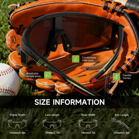 Hd Polarized Sports Sunglasses Offering Zero Glare Nonsense And Solid UV Armor For Running Cycling Baseball Unisex Frames Built To Hit The Pavement Anytime