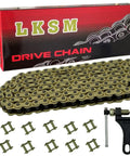 Gold 428H Motorcycle Chain With 140 Links And Chain Breaker For 125cc 150cc 200cc Mini Bikes Dirt Bikes Go Karts Compatible With SSR TaoTao