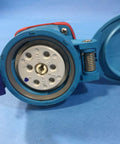 Heavy Duty Dsn30 Pin And Sleeve Receptacle 30 Amp 480 Volt 3 Phase Plus Ground Polymer Housing Decontactor Socket Nema 4X IP66 IP67 with lid open