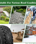 Two Pack 4.10 3.50 4 Tire And Inner Tube Set With Bent Valve Stem Fits Lawn Mowers Snow Blowers Go Karts Garden Use