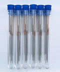 60 Piece Nozzle Cleaning Kit with 0.2mm 0.3mm 0.4mm 0.5mm hardened steel needles for 3D printer nozzles in storage tubes