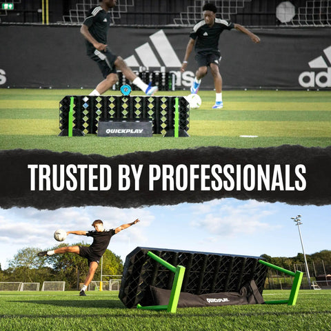 4-In-1 Soccer Rebounder Board For Backyard Training, Portable Dual Surface And Dual Angle Rebounds For Passing And Reaction Drills