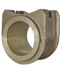 CHB2167BR Bronze Bearing 3 7 16 Inch Without Oil Hanger Bearing For Industrial Machinery, close-up of bronze structure