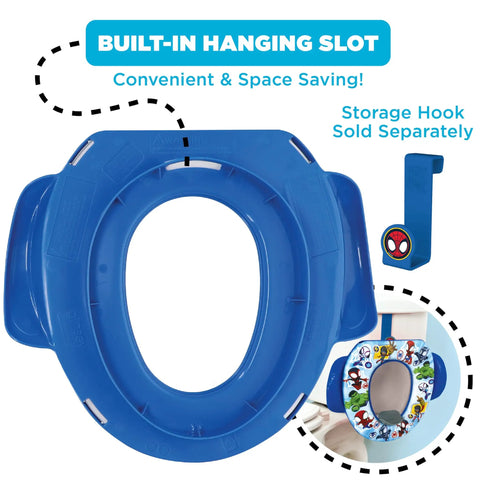 Ultra Comfy Toddler Potty Training Seat With Rock Solid Side Handles And Dead Simple Rinse Off Design Made In Usa Thick Cushion Pad That Sits Like A Dream On Standard Toilet Bowls Daily Staple