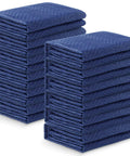 12 Pack Moving Blankets 80 X 72 Inch Heavy Duty Padding For Furniture, Appliances, And Floors During Moving Or Storage, Pro Grade Shipping Pads Blue 40 Lb Per Dozen stacked