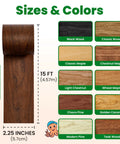 Dark Walnut Wood Grain Repair Tape Slaps Those Nasty Furniture Scratches Dead Flat Instantly With This Heckin Simple Self Adhesive Vinyl Sticker.