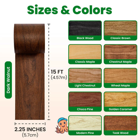 Dark Walnut Wood Grain Repair Tape Slaps Those Nasty Furniture Scratches Dead Flat Instantly With This Heckin Simple Self Adhesive Vinyl Sticker.