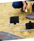 Portable Gardening Kneeler And Seat With Wearable Foam Pad And Non Slip Base Heavy Duty Workhorse Garden Bench for Kneeling