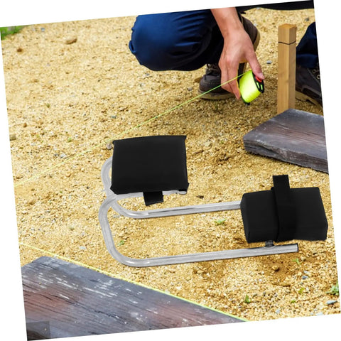 Portable Gardening Kneeler And Seat With Wearable Foam Pad And Non Slip Base Heavy Duty Workhorse Garden Bench for Kneeling