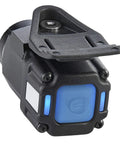 Vantage II 350 Lumen Hands Free Helmet Light With Rear Safety LED for fire service industrial job site use close-up view