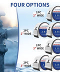 No Nonsense Weatherproof Pipe Insulation Tape Roll 13 Ft By 2 In Self Adhesive Foam Wrap Four Options Display