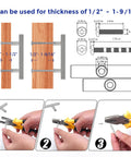 Installation guide for 30 Pack Brushed Nickel Square Cabinet Pulls 5 Inch Overall Length With 3 Inch Center Mount Half Inch Width 35mm Projection