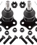 Front Upper And Lower Ball Joint And Sway Bar Link Kit For Dodge Dakota 1997 1998 1999 2WD And Dodge Durango 1999 2WD Replacement K7274 K7241 K7242 Drop In Ready And Built To Last, black steel suspension parts
