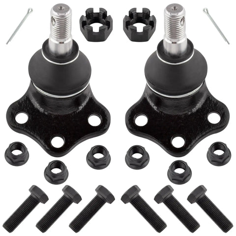 Front Upper And Lower Ball Joint And Sway Bar Link Kit For Dodge Dakota 1997 1998 1999 2WD And Dodge Durango 1999 2WD Replacement K7274 K7241 K7242 Drop In Ready And Built To Last, black steel suspension parts