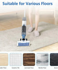 Replacement Brushroll And Foam Filter Bundle For HydroVac WD101 WD100 WD101C WD201 WD200 WD200C XL Pro used on carpet