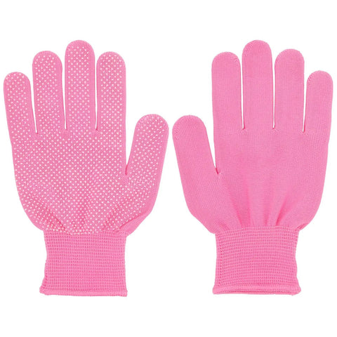 Women's Garden Gloves Set, 6 Pairs, Thorn Proof And Cut Resistant, Breathable Cotton With Enhanced Grip For Berry Picking And Outdoor Work, Pink Purple Blue