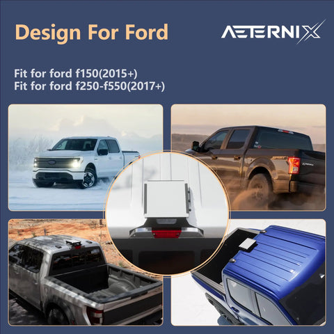 Starlink Mini Mount For Ford F Series Trucks F150 2015 And Up And F250 To F550 2017 And Up, installation on truck examples