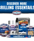 Heavy Duty Deluxe Charcoal Chimney Starter With Large Capacity Zinc Steel Build shown among grilling essentials.
