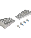 Aluminum Anode Kit For Volvo DPS SXA Stern Drives 8M6007989 anti galvanic corrosion protection with hardware pieces.