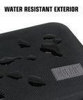 Close-up of Water Resistant Exterior of Built Tough Hard Shell Case For 7 Inch Mini Laptops And Compact Umcp Devices.