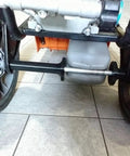 Pressure Washer Repair Kit Compatible With High Pressure Cleaners Including Soap Tank Bracket Rear Axle Spacer And Replacement Gasket Set To Restore Stability Secure Mounting And Smooth Leak Free Cleaning Performance mounted under washer wheels