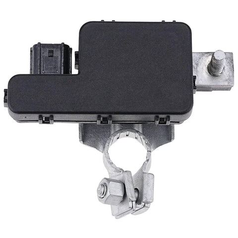 Premium Battery Current Sensor Straight Up Compatible With Honda Accord 2013 Through 2017 And Acura Rlx 2014 Through 2017 Direct Fit Replacement 38920 T2A A02 top view with connector.