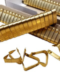 Numbered Brass Jiffy Wing Bands For Poultry USA Made 100 Count No Fuss Clip On Close Keeps Track Of Your Flock Pliers Not Included