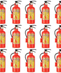 Twelve Piece Haul Of Realistic Mini Fire Extinguisher Water Squirt Guns For Kids Summer Pool Parties and Beach Bash Favors, 10.8x4.5cm