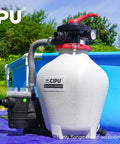 Heavy Duty Red Sand Filter Flange Clamp Kit With O Ring Screws And Nuts For Pool Spa System Tank Replacement Valve Assembly on sand filter system.
