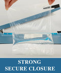 Tabletop 16 Inch Heat Sealer For Mylar Bags And Plastic Poly Bags 110 Volt Manual Bag Sealing Machine Heavy Duty Pro Grade Seal in use