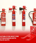 12 Pack Heavy Duty Fire Extinguisher Brackets Universal Wall Mounts With Screws For 5 Lb To 13 Lb Fire Extinguishers Iron Wall Hangers